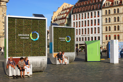 Dresden Concept auf dem Dresdner Neumarkt